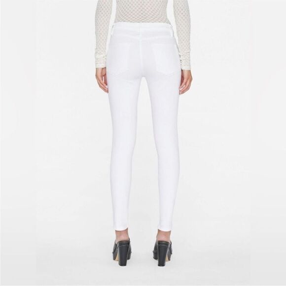 NWT Frame Le High Skinny Jeans in Blanc Size 27 - Picture 3 of 7